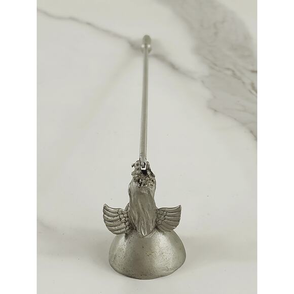 Rawcliffe Angel Candle Snuffer Extinguisher Pewter P. Davis 1979 Douter 8 3/4" - Picture 5 of 14
